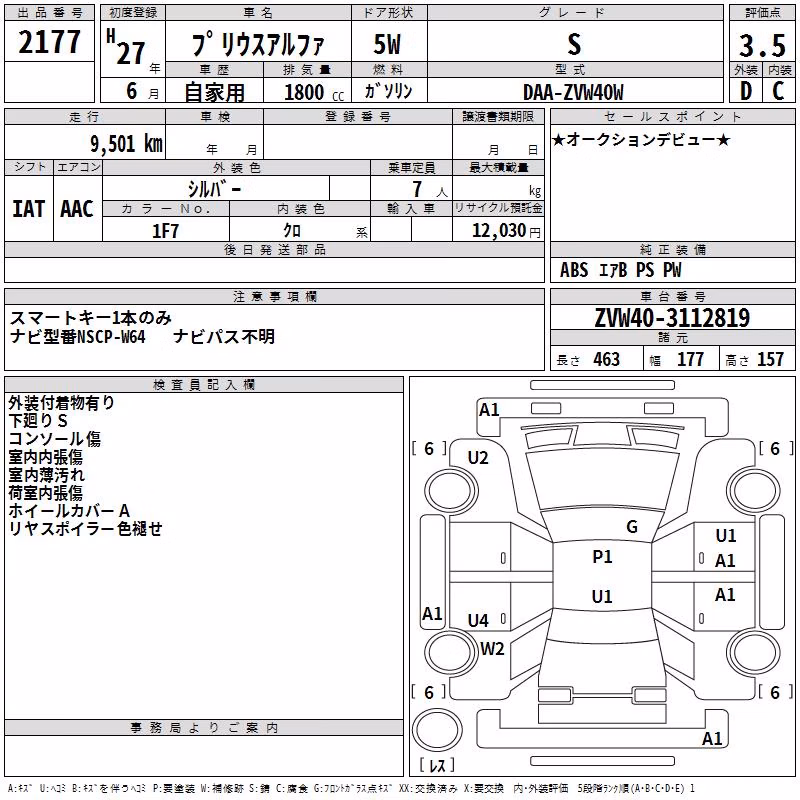 TOYOTA PRIUS ALPHA