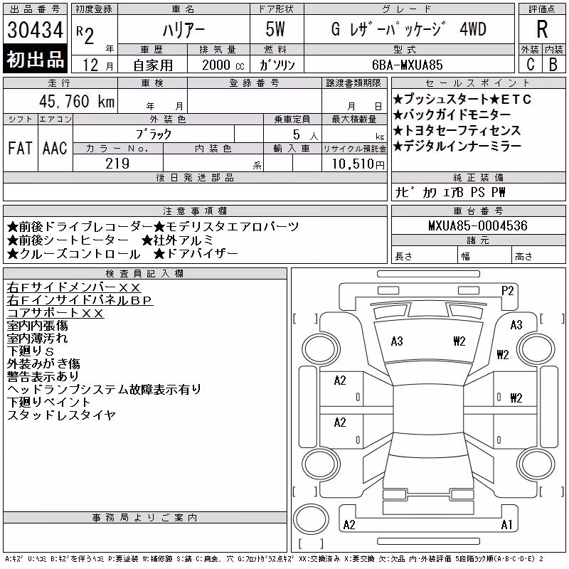 TOYOTA HARRIER