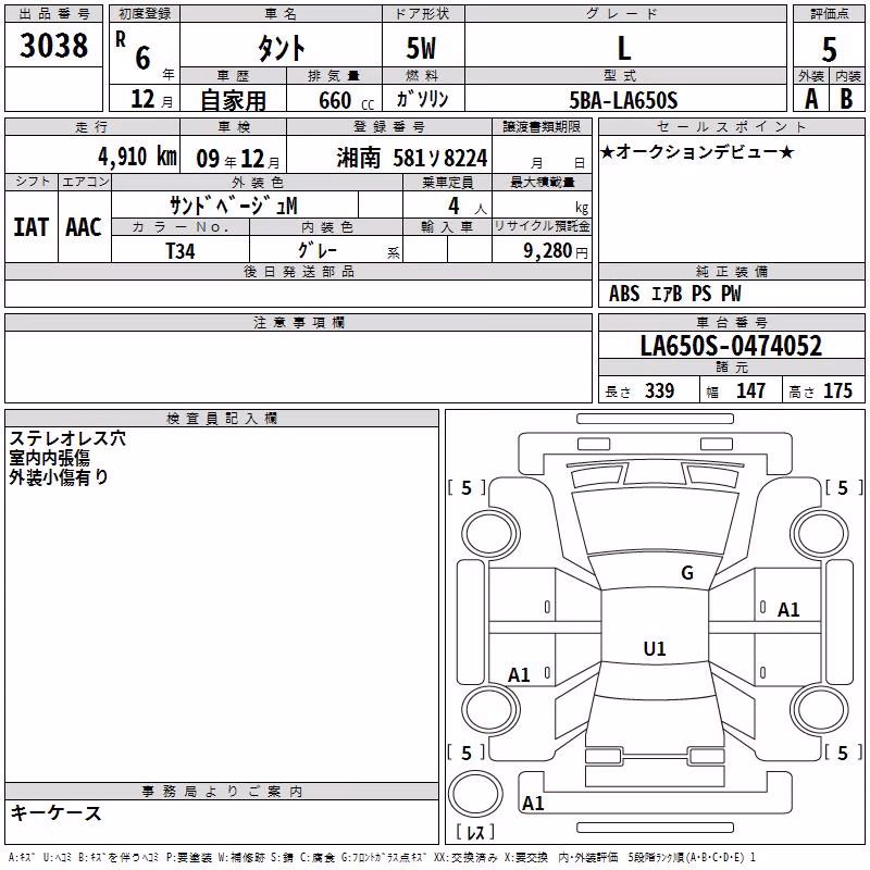 DAIHATSU TANTO