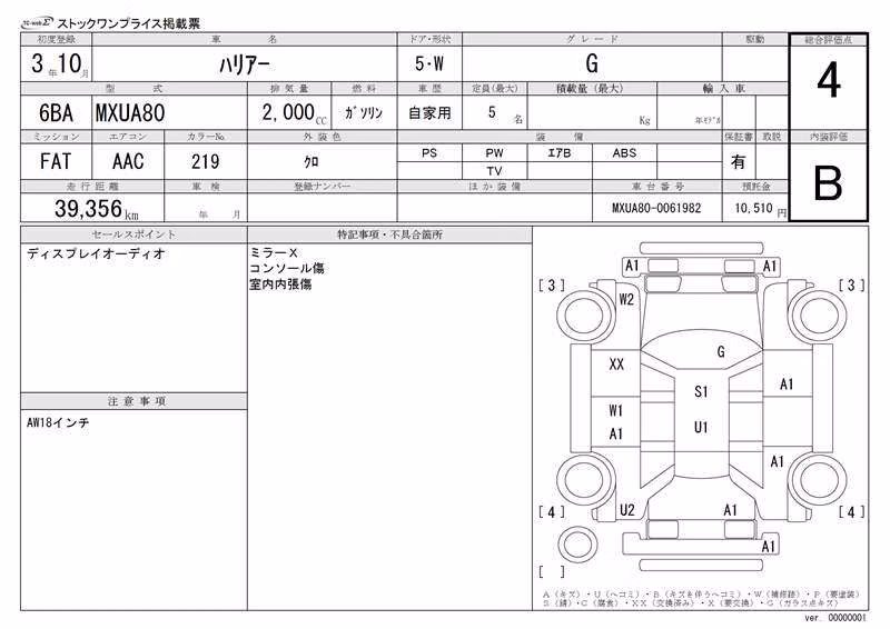 TOYOTA HARRIER