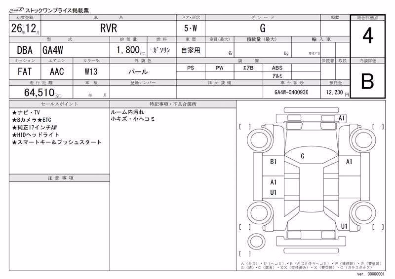 MITSUBISHI RVR