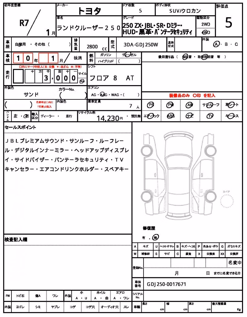 TOYOTA LAND CRUISER PRADO