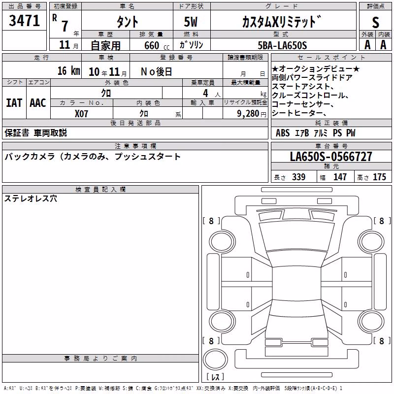 DAIHATSU TANTO