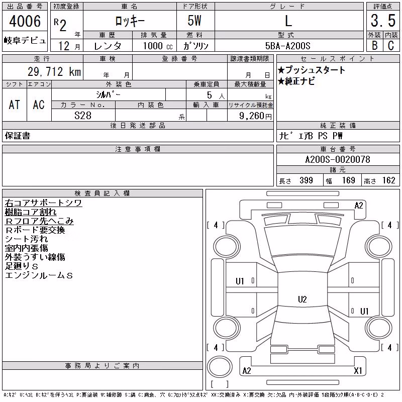DAIHATSU ROCKY