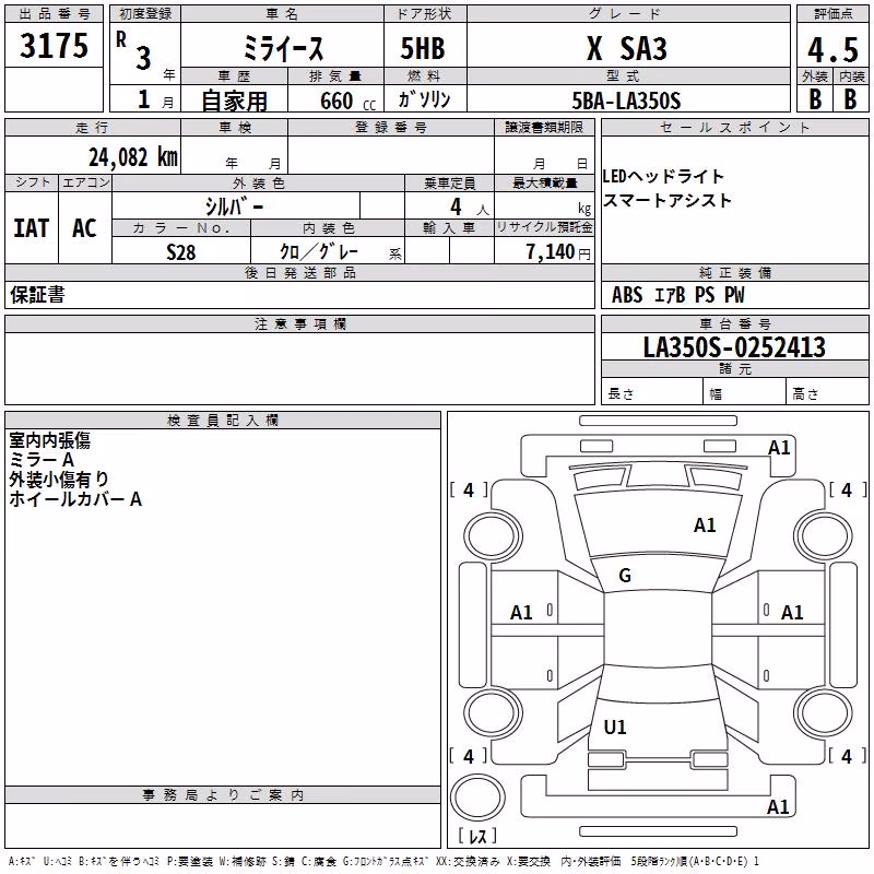 DAIHATSU MIRA E:S