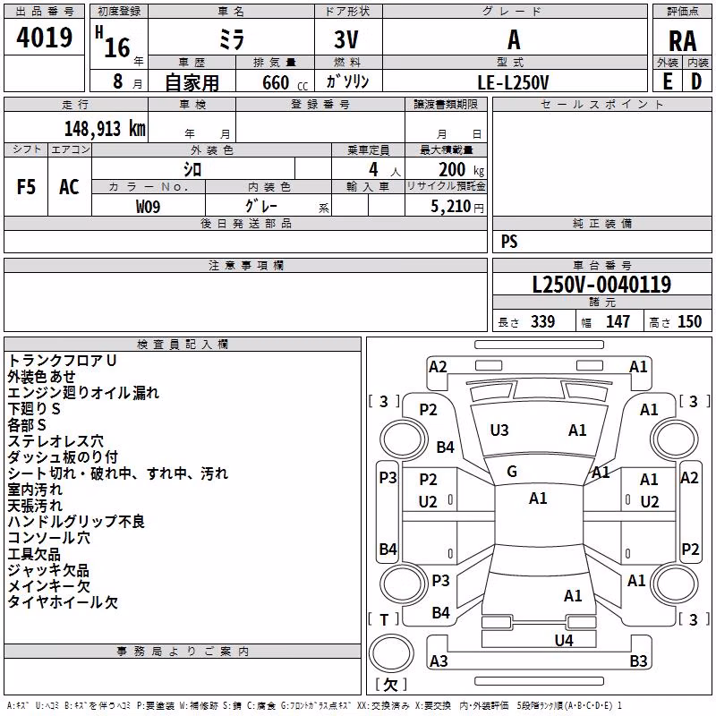 DAIHATSU MIRA