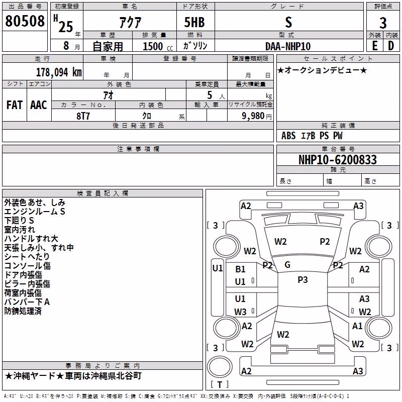 TOYOTA AQUA
