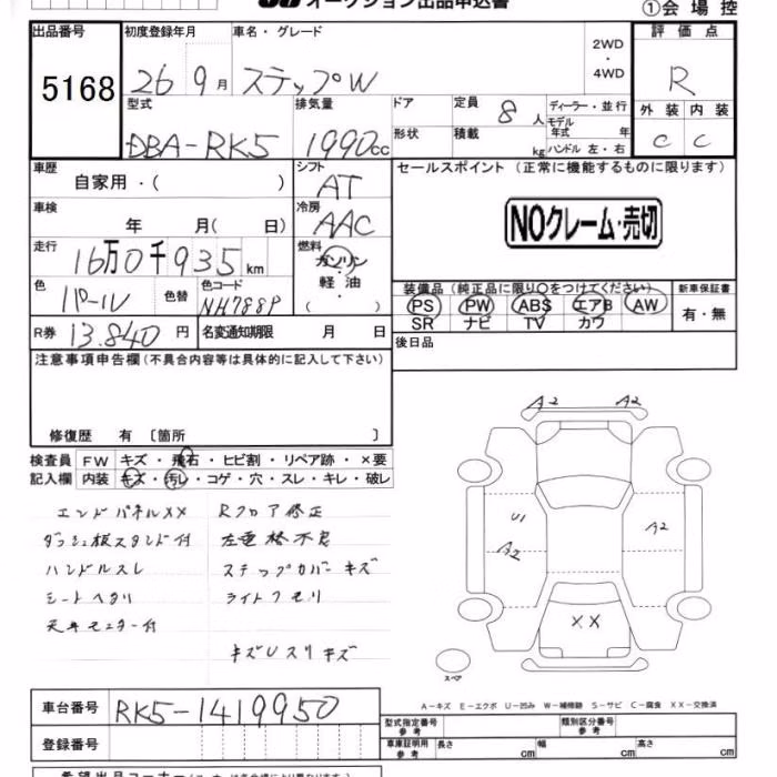 HONDA STEPWGN