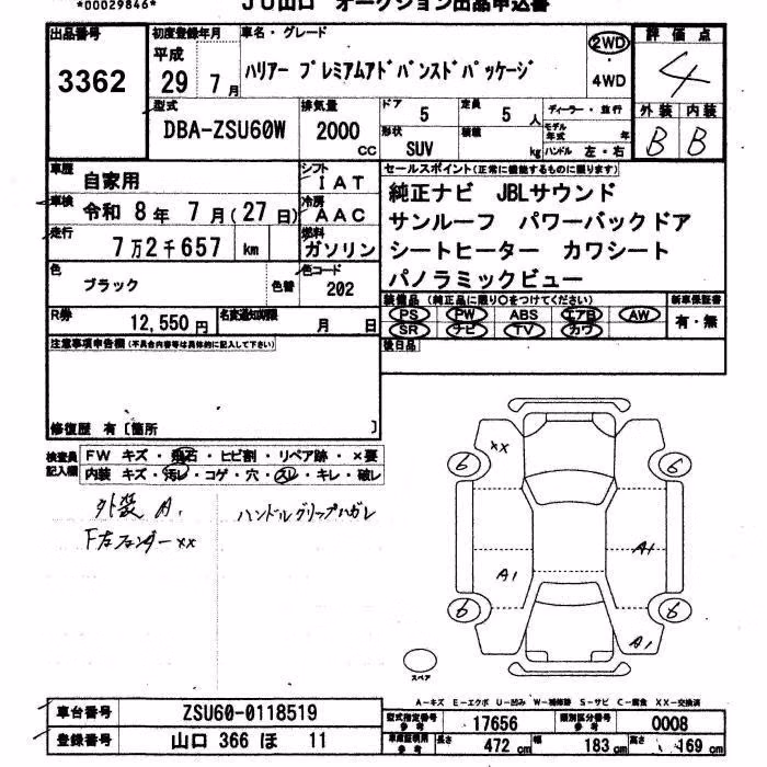 TOYOTA HARRIER