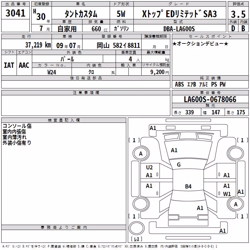 DAIHATSU TANTO