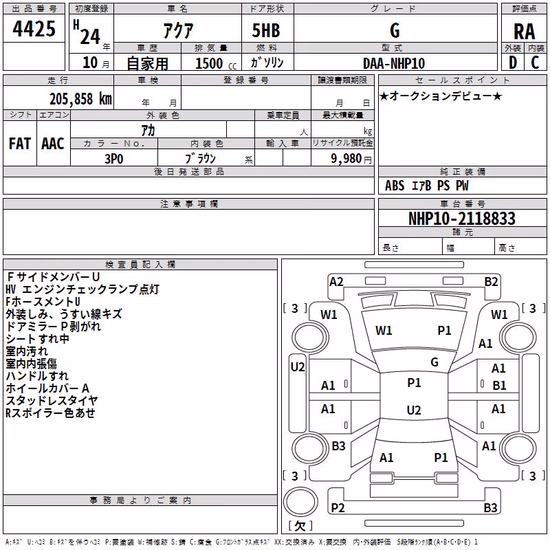 TOYOTA AQUA