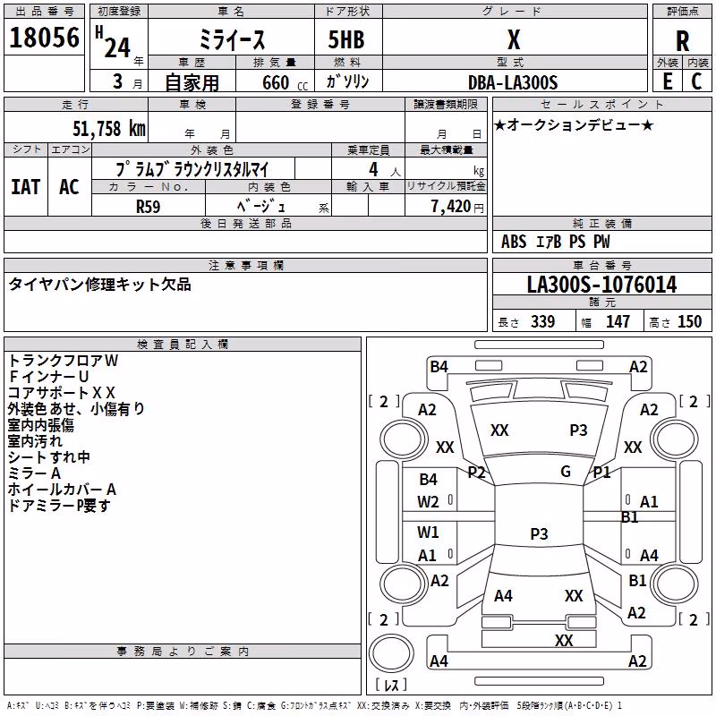 DAIHATSU MIRA E:S