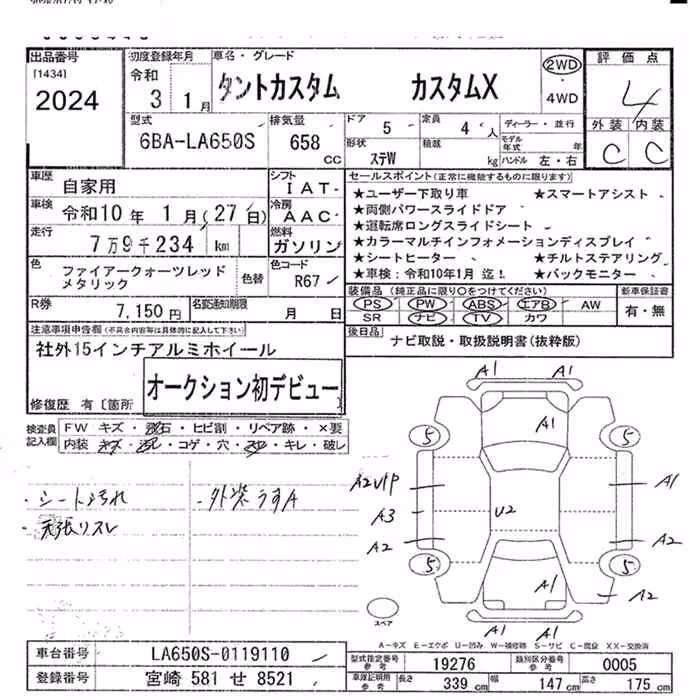 DAIHATSU TANTO