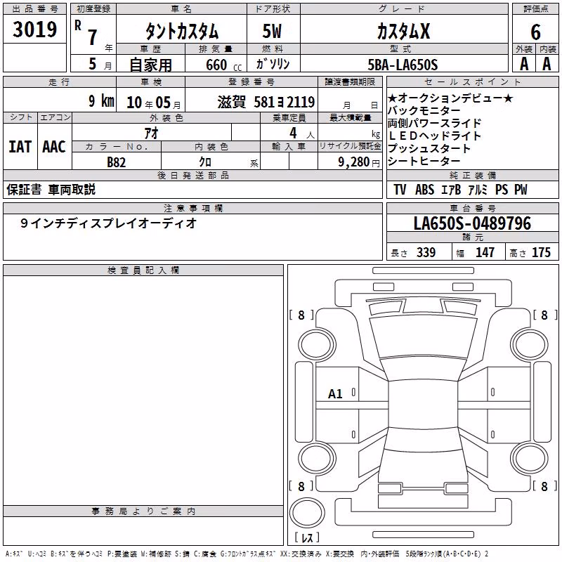 DAIHATSU TANTO