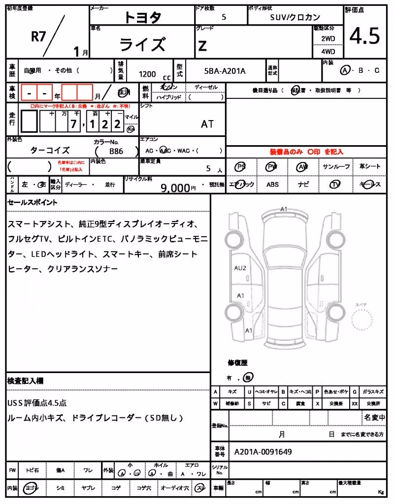 TOYOTA RAIZE