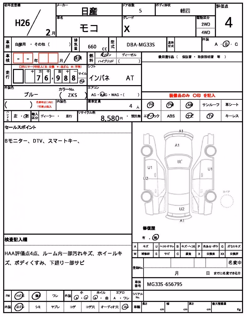 NISSAN MOCO