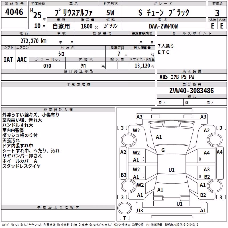 TOYOTA PRIUS ALPHA