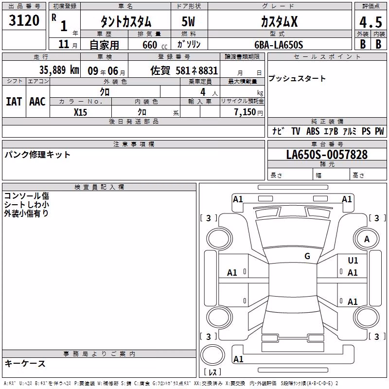 DAIHATSU TANTO