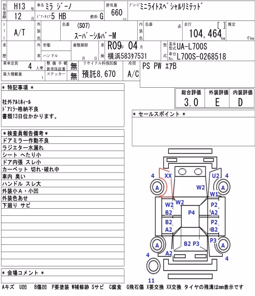 DAIHATSU MIRA GINO