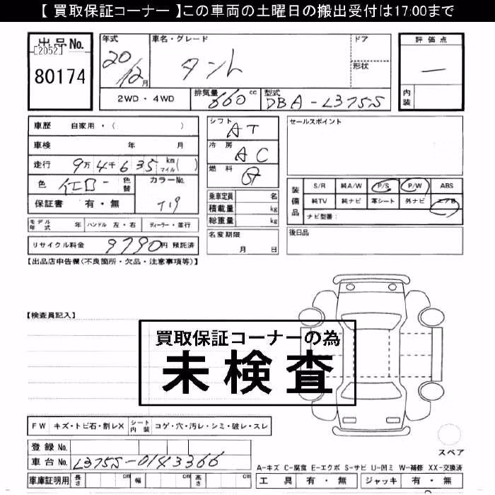 DAIHATSU TANTO