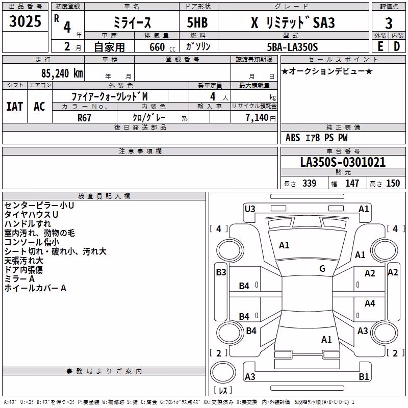 DAIHATSU MIRA E:S