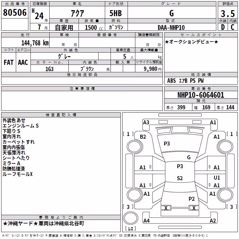 TOYOTA AQUA