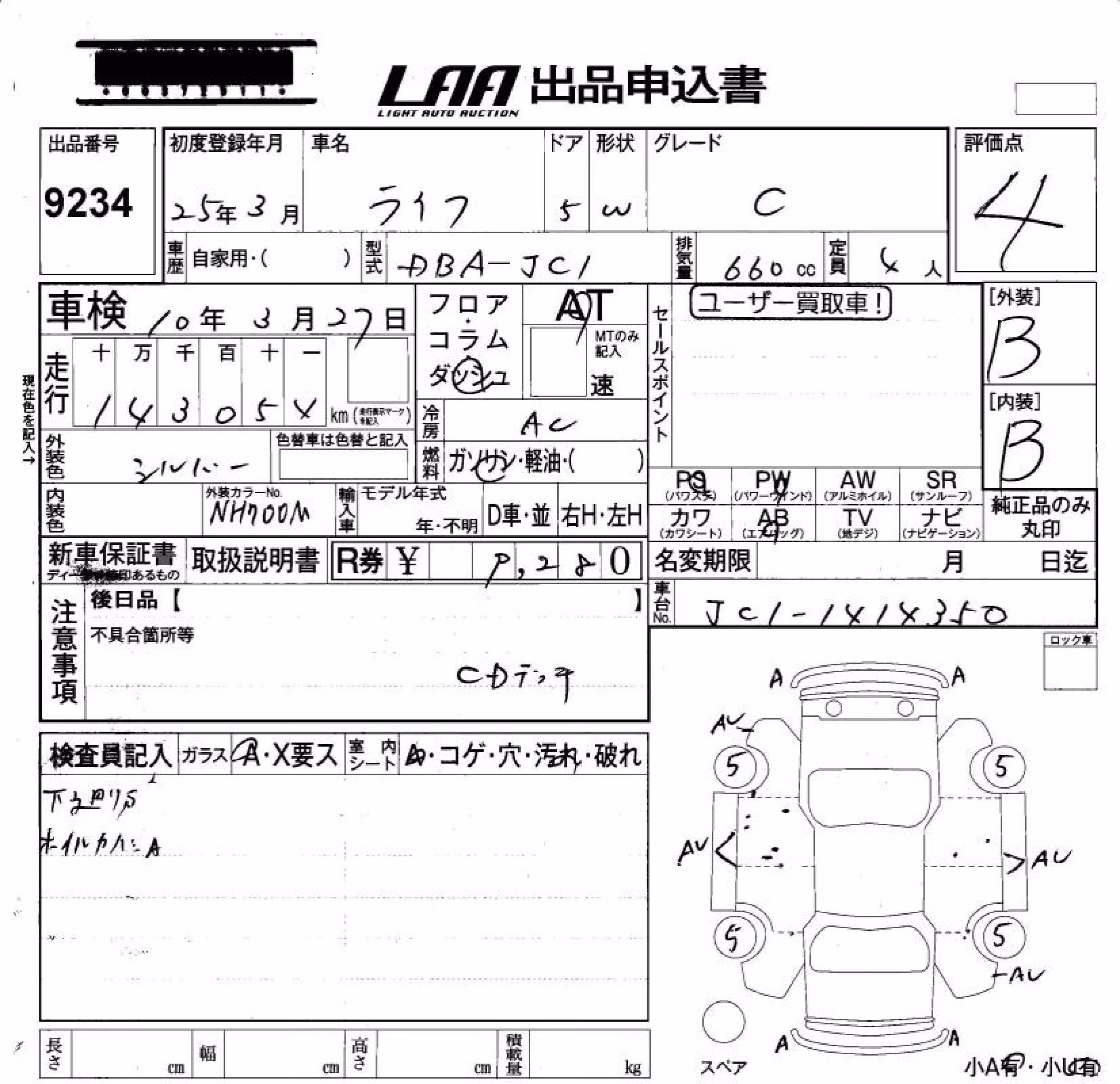 HONDA LIFE