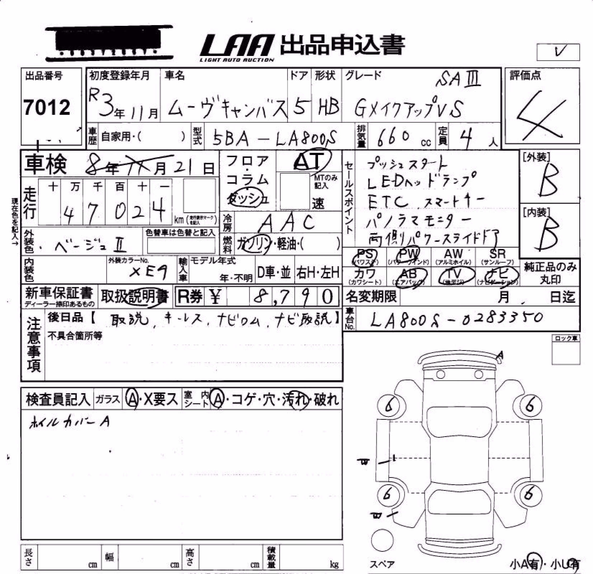 DAIHATSU MOVE CANBUS