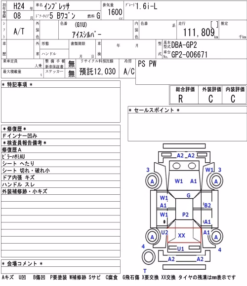 SUBARU IMPREZA