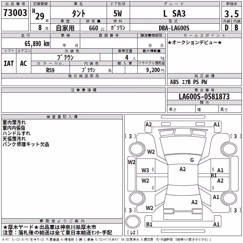 DAIHATSU TANTO