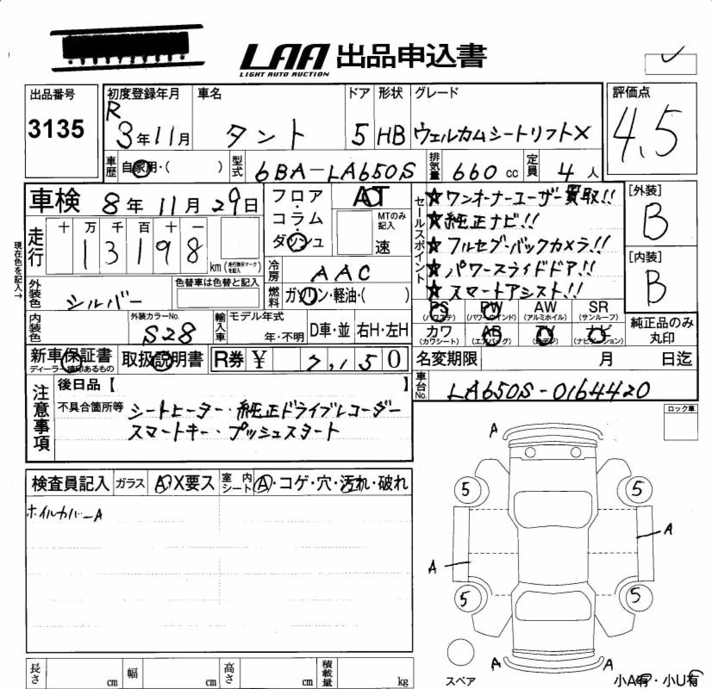 DAIHATSU TANTO