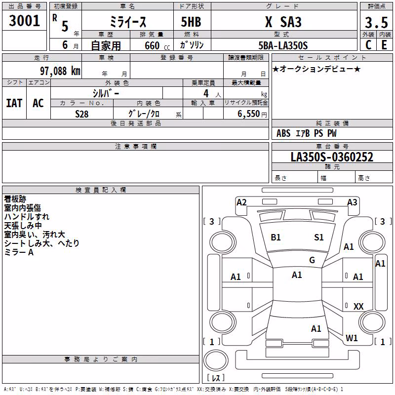 DAIHATSU MIRA E:S