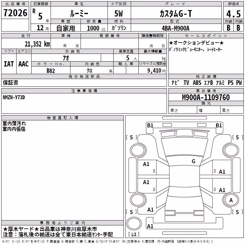 TOYOTA ROOMY