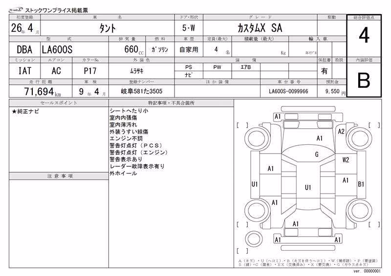 DAIHATSU TANTO