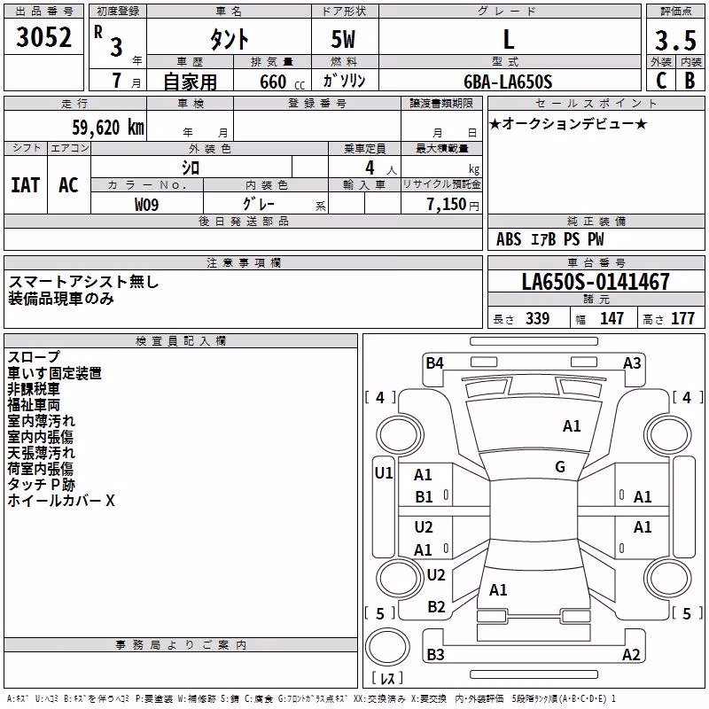 DAIHATSU TANTO