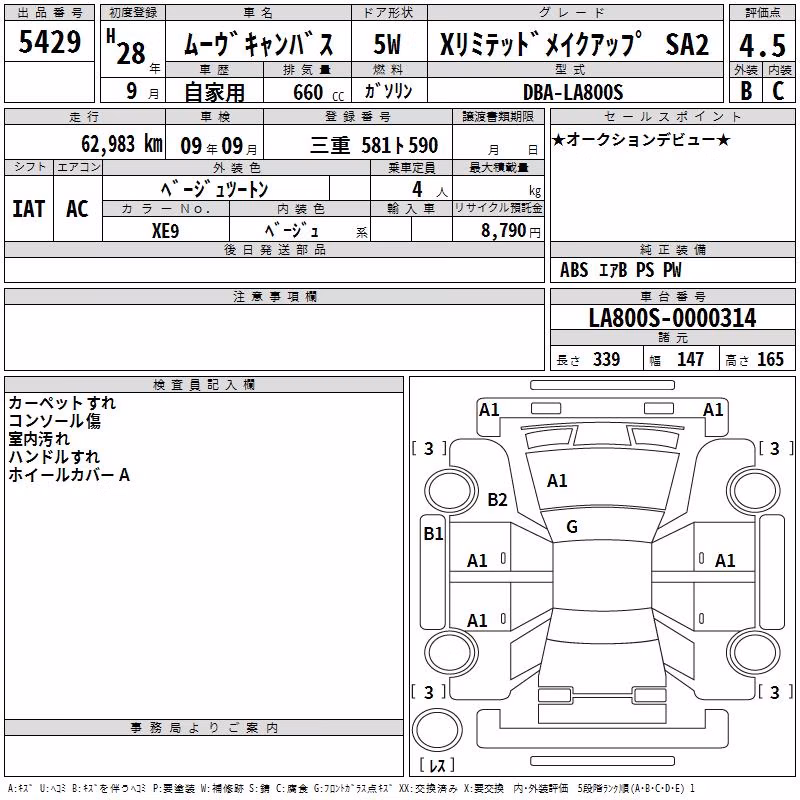 DAIHATSU MOVE CANBUS