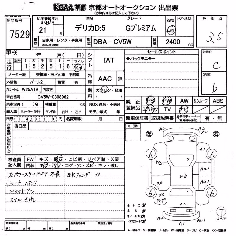 MITSUBISHI DELICA D:5