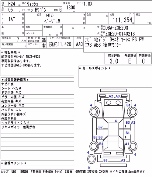 TOYOTA WISH