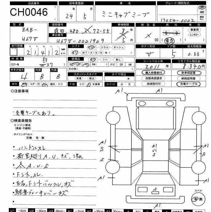 MITSUBISHI MINICAB MIEV
