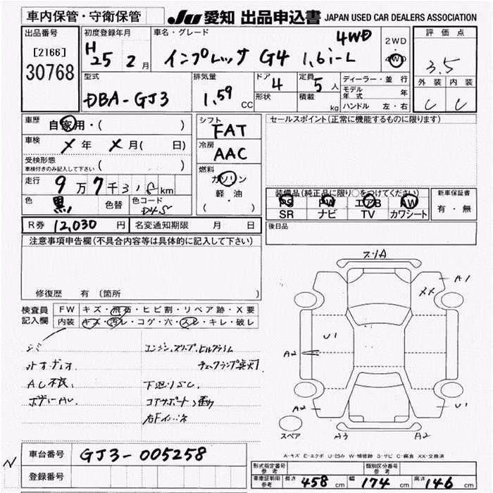 SUBARU IMPREZA