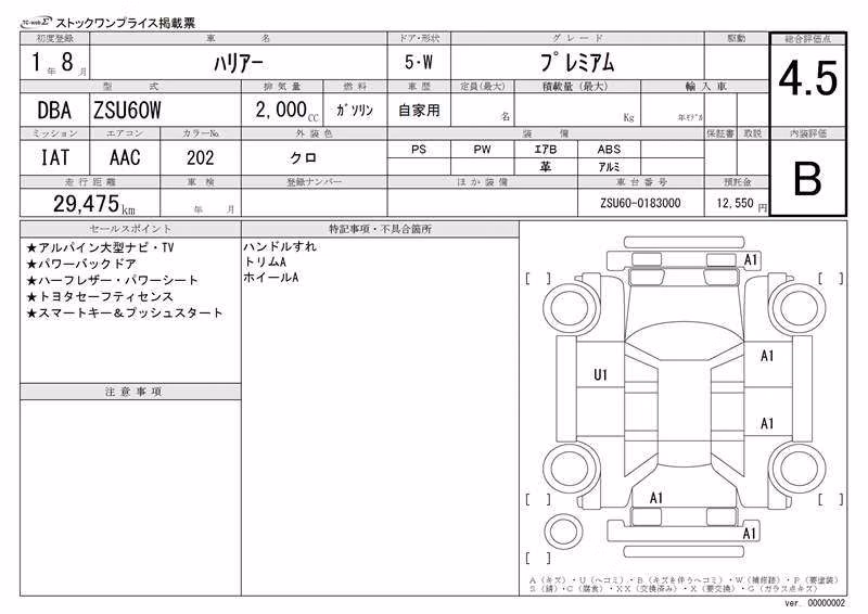 TOYOTA HARRIER
