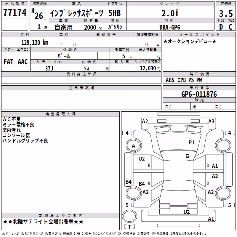 SUBARU IMPREZA