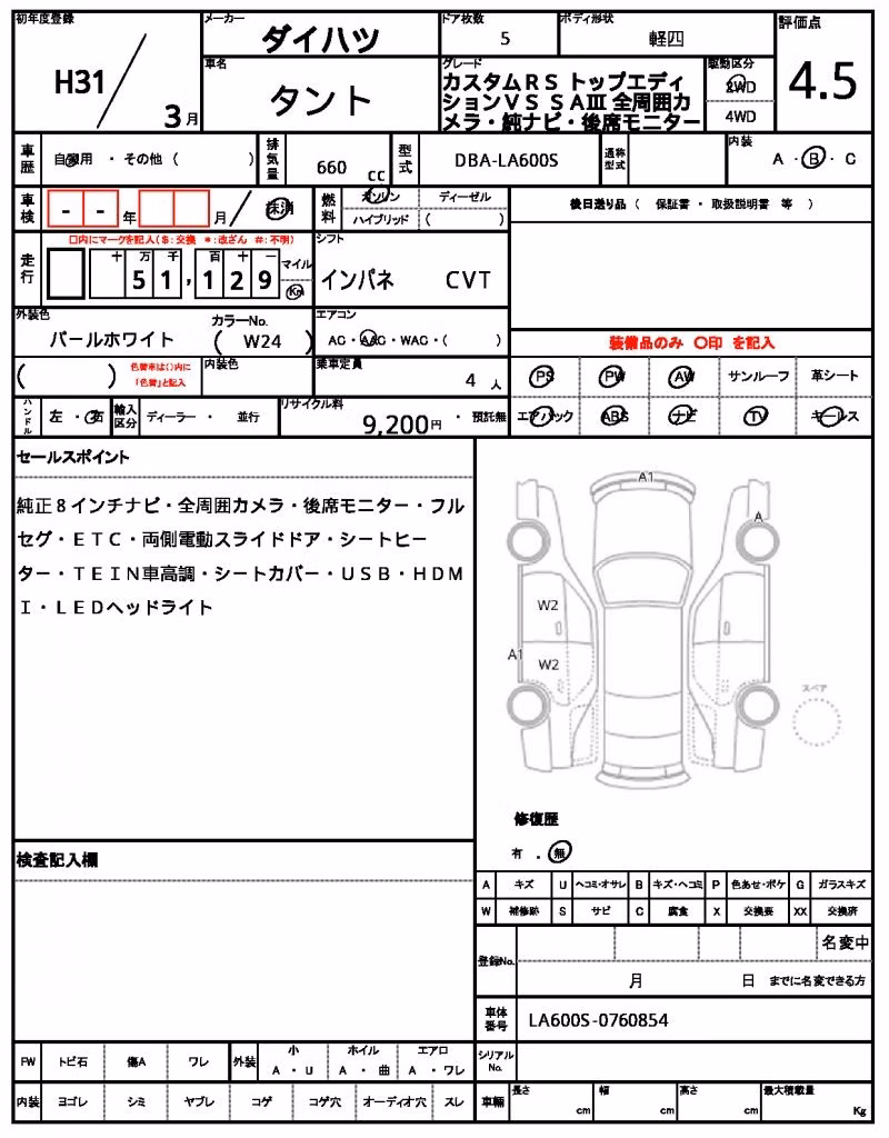 DAIHATSU TANTO