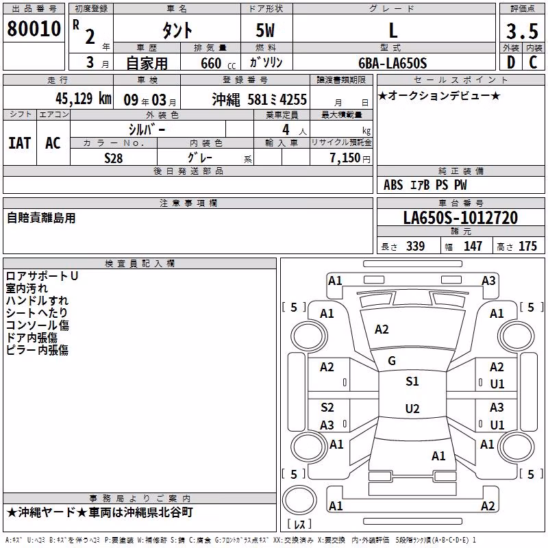 DAIHATSU TANTO