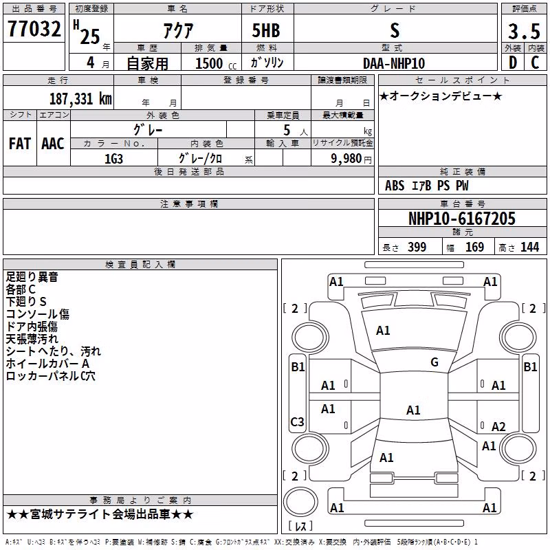 TOYOTA AQUA