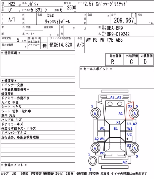 SUBARU LEGACY