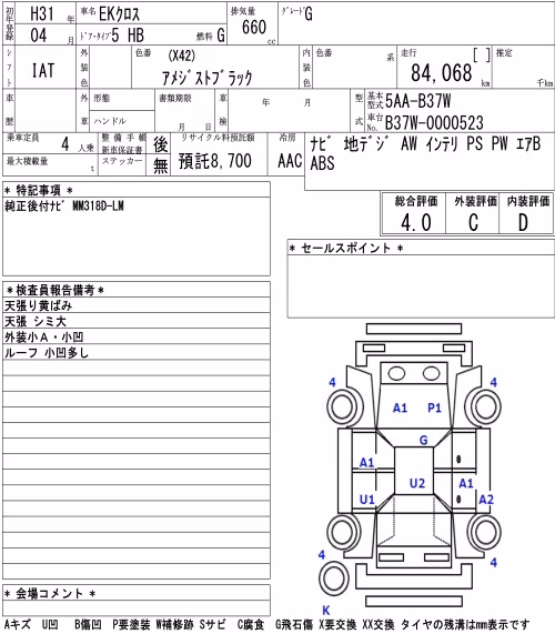 MITSUBISHI EK X