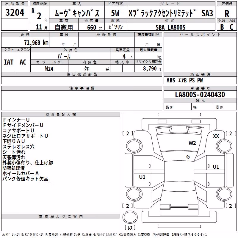 DAIHATSU MOVE CANBUS