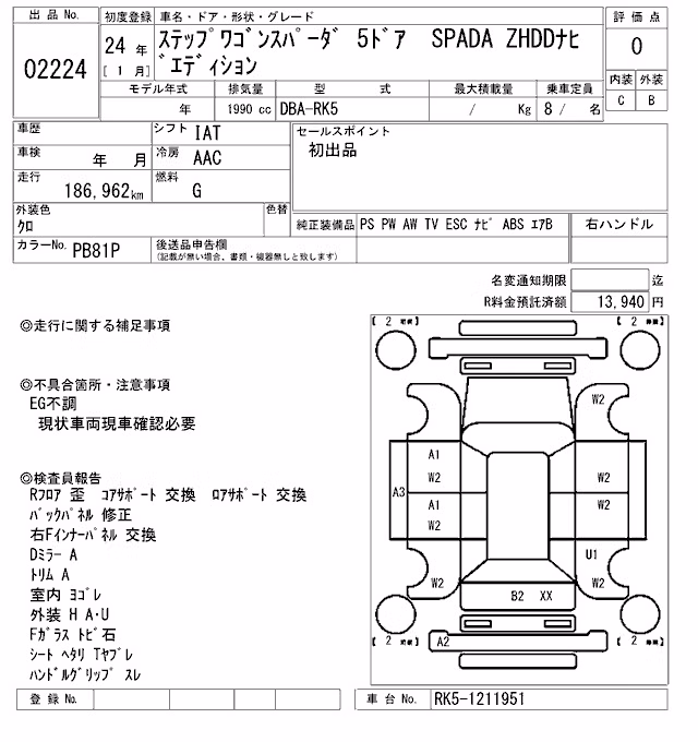 HONDA STEPWGN