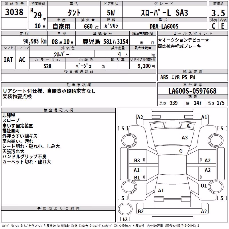 DAIHATSU TANTO